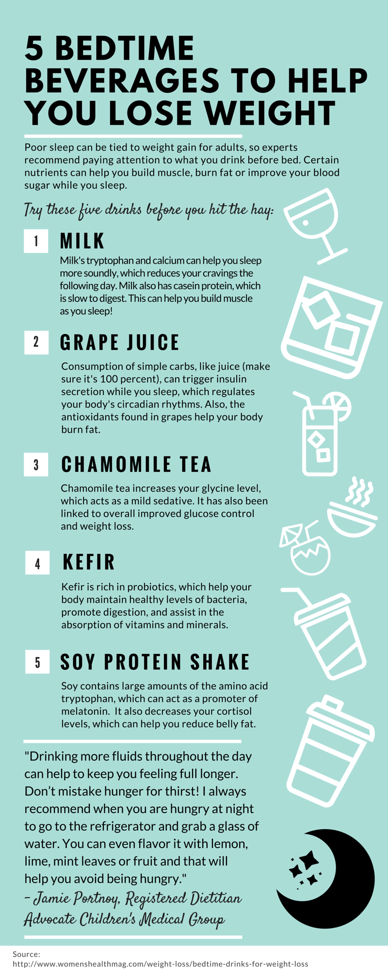 Bedtime Beverages Infographic Final