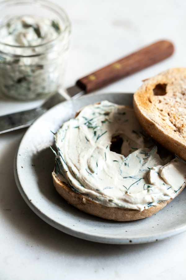 5 Ingredient Tofu Cream Cheese | The Full Helping