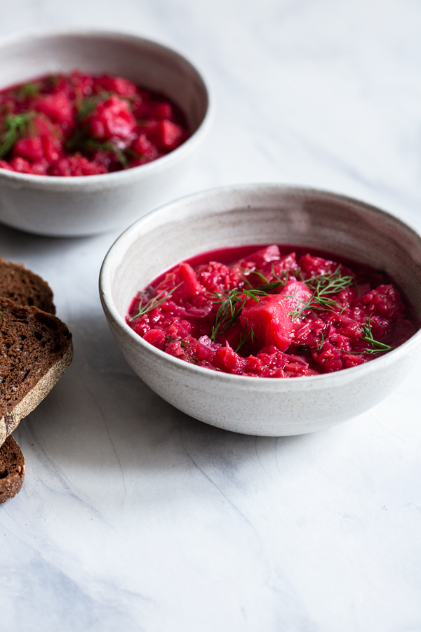 Anya Kassoff's Vegan Borscht | The Full Helping