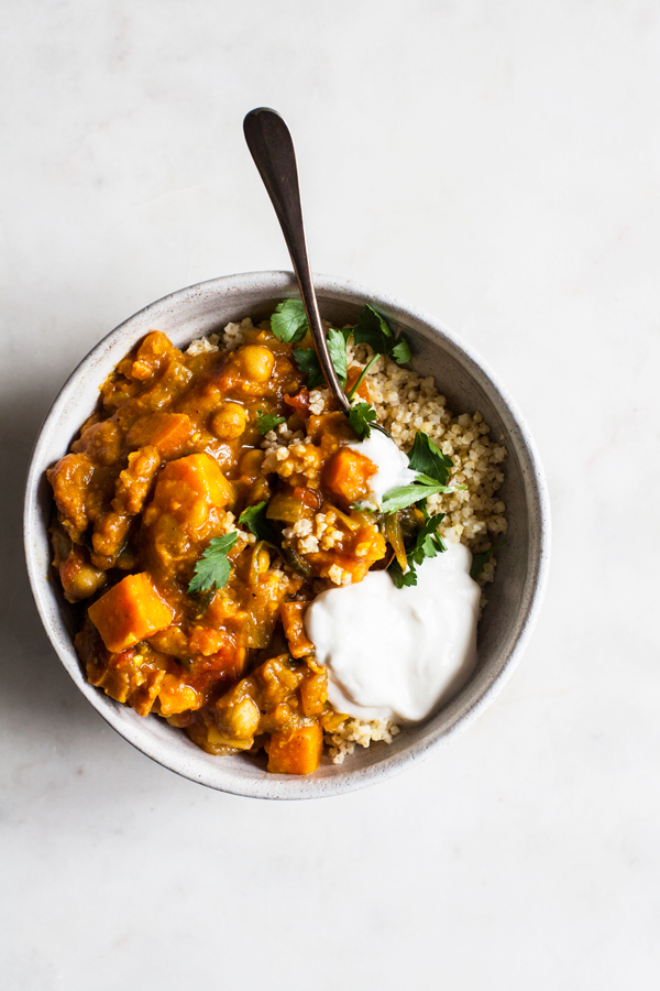 Moroccan Sweet Potato Stew | The Full Helping