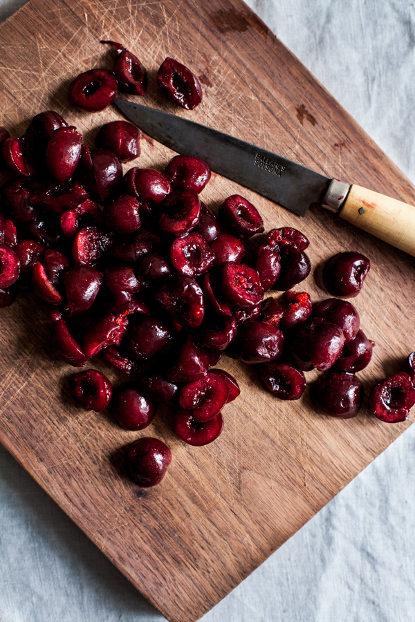 Wholesome Sweet Cherry Upside Down Cake | The Full Helping